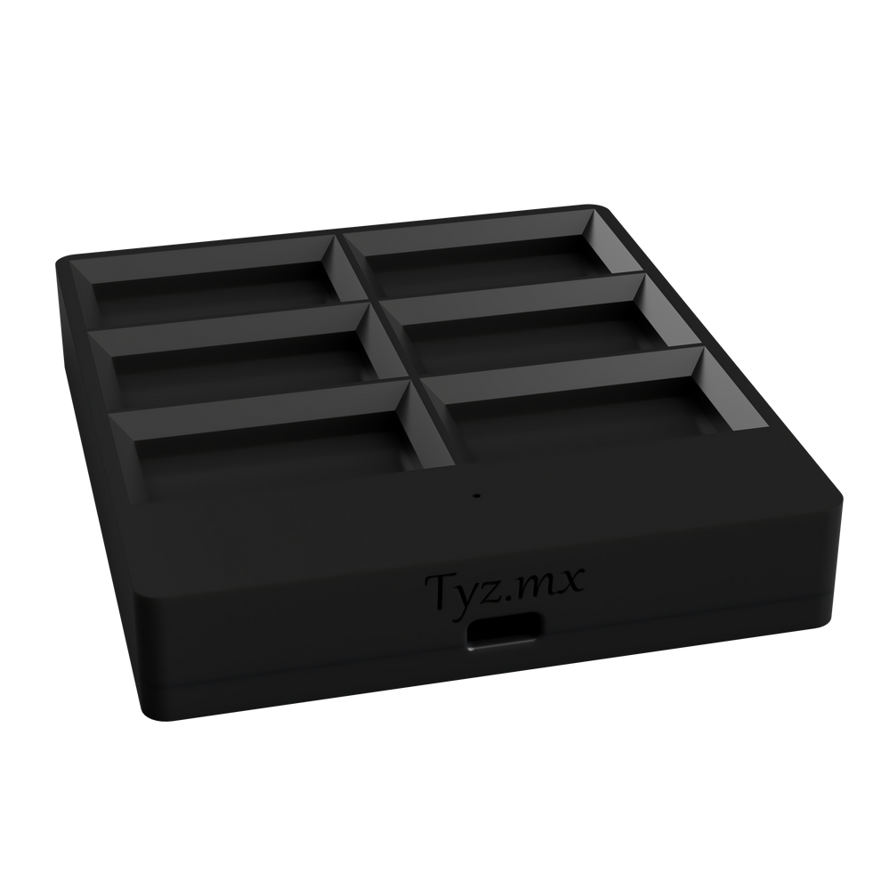 Base de carga Tyz para 6 trackers